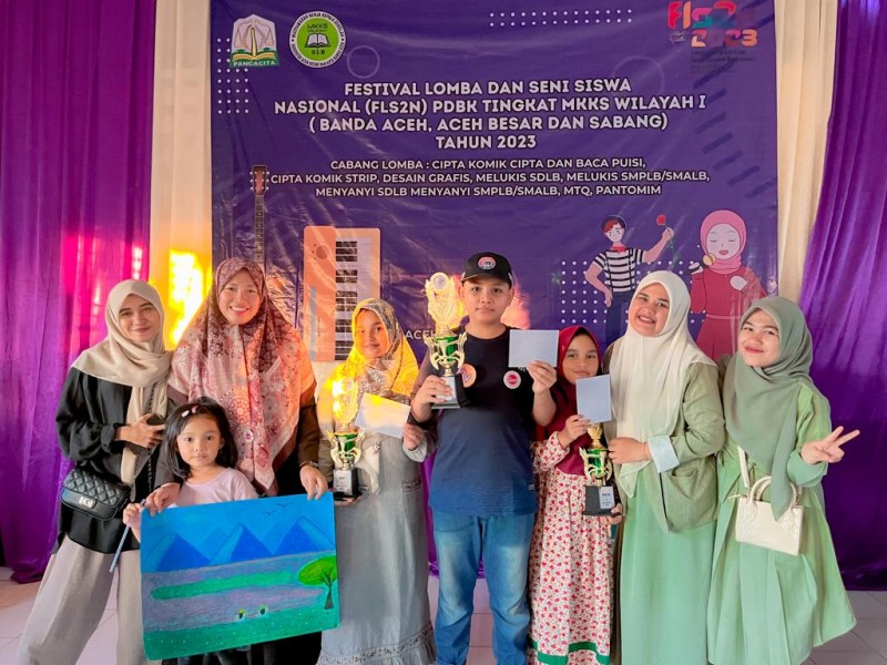 Kisah Sukses: Tim FLS2N SLB TNCC  Mendapatkan Berbagai Juara dalam Lomba FLS2N Wilayah 1 Banda Aceh, Aceh Besar dan Sabang